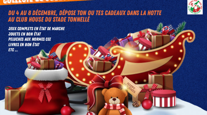 Collecte de jouets pour le secours populaire